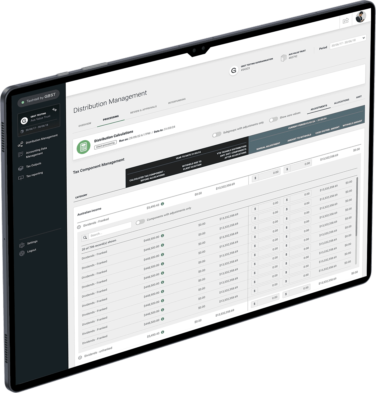 Enterprise technology designed for secure, collaborative tax reporting.